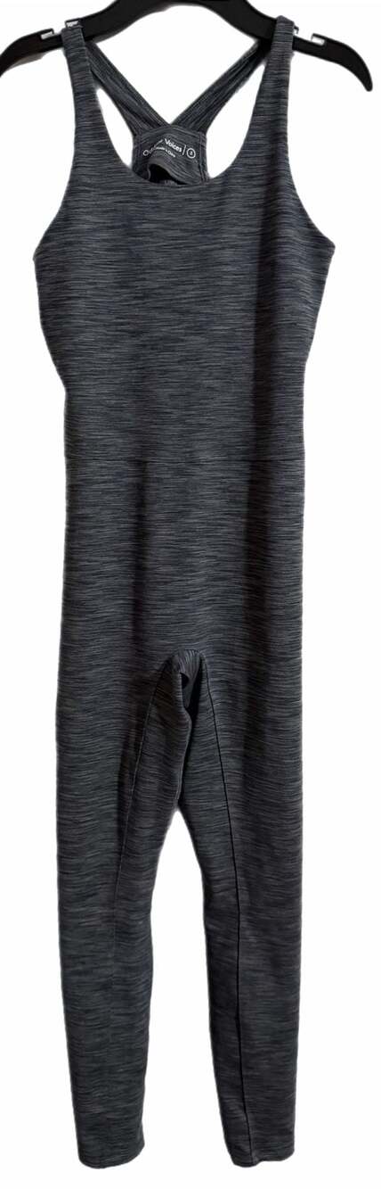 Outdoor Voices Women's Freeform Unitard Jumpsuit in Heathered Gray